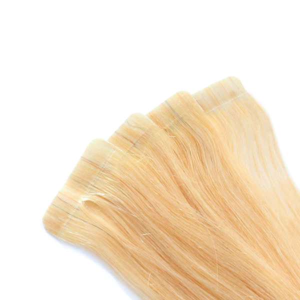Hairoyal Skinny's - Tape Extensions glatt 60 cm #20 (very light blonde)