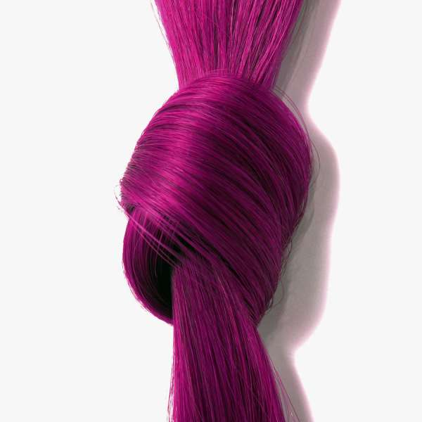 she Hair Extensions Tape Extensions #Violet Pink 50/60 cm