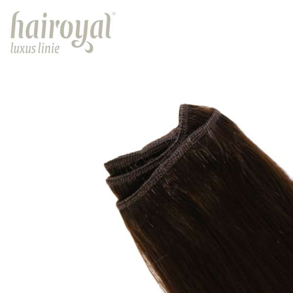 Hairoyal luxury weft #2 straight (black-brown)