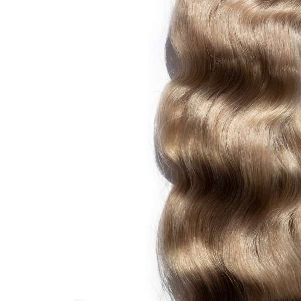 luxury Tape Extensions 50/55 cm wavy #60 - medium ash blond
