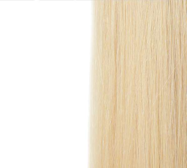 luxury Tape Extensions 50/55 cm straight #1001 - platinum blonde