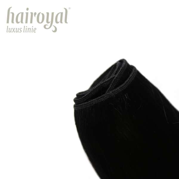 Hairoyal luxury weft #1b straight (black)
