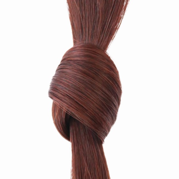 she Hair Extensions Weft #33 wavy (light mahagony chestnut)