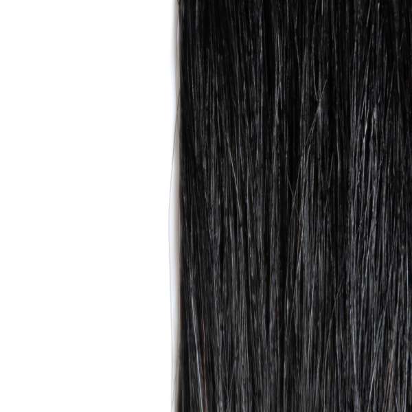 Hairoyal luxus linie 60 cm #1b glatt (black)