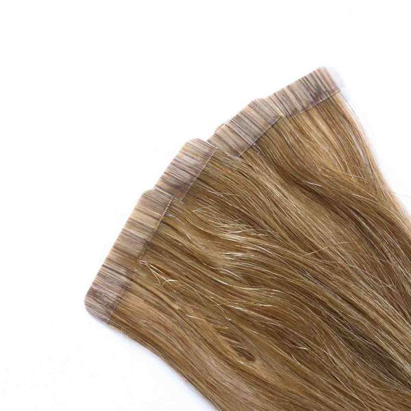 Hairoyal Skinny's - Tape Extensions glatt 60 cm #14 (light blonde)