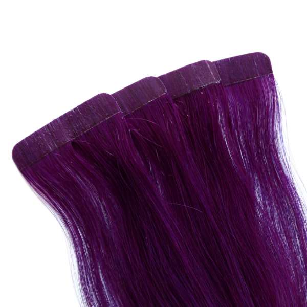 Hairoyal Skinny's - Tape Extensions straight #Violet