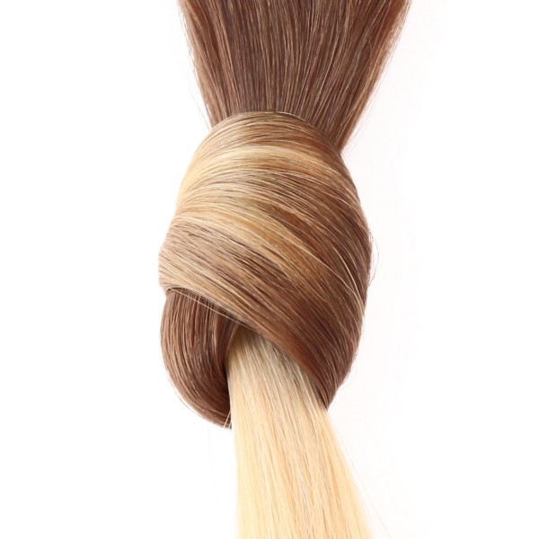 she Hair Extensions Clip-on-Weft #T17/20 Shatush Effect