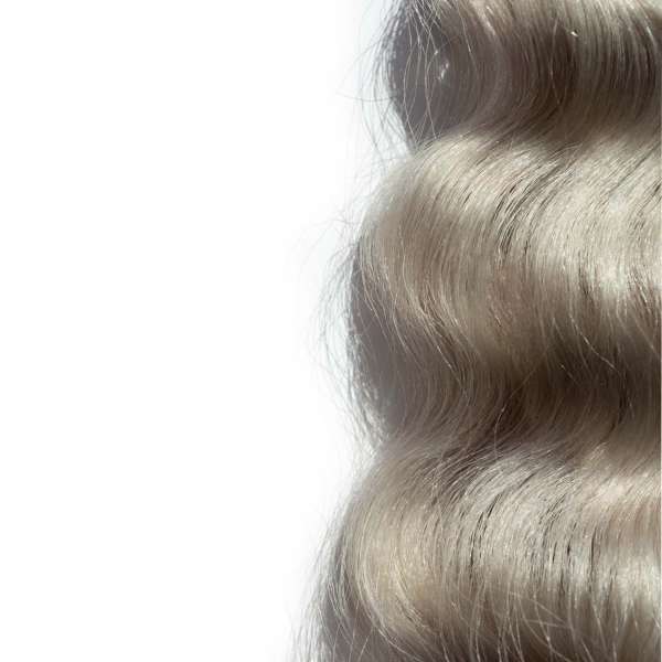 luxury Tape Extensions 50/55 cm wavy #59 - silver blond