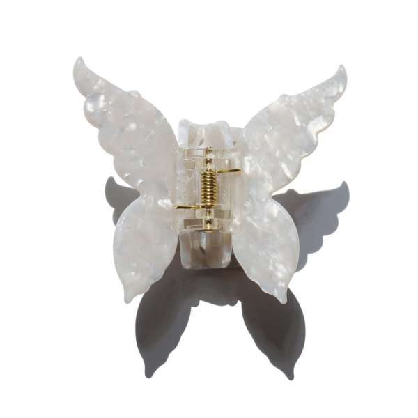 XL Hairclip Butterfly Wings #pearl