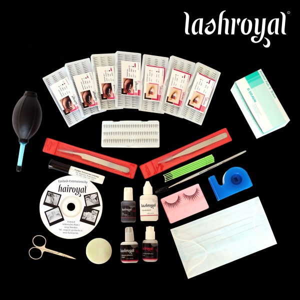 Lashroyal Starterset Singles & Flares for 70 - 90 Customers