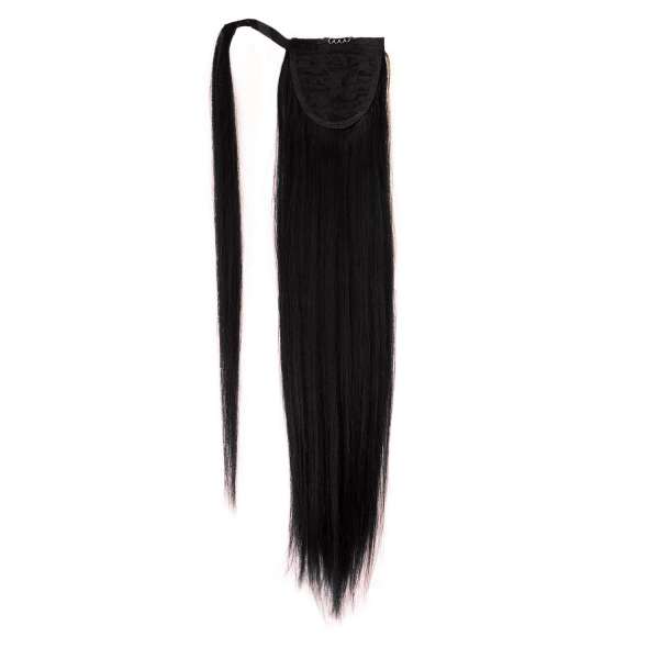 Hairoyal basic linie Ponytail #1b (black) - straight
