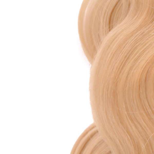 Hairoyal Extensions #20 wavy (very light ultra blonde)