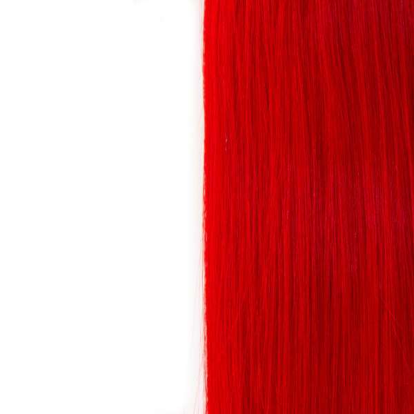 Hairoyal luxus linie 50 cm glatt #red