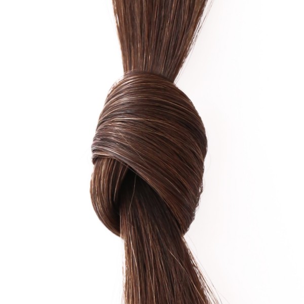 she Hair Extensions #6 curly 50/60 cm (light chestnut)