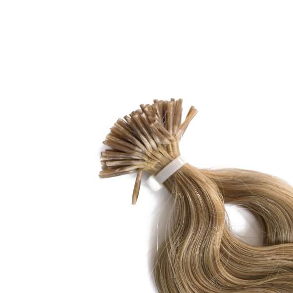 Hairoyal Microring-Extensions #24 gewellt (very light blonde)