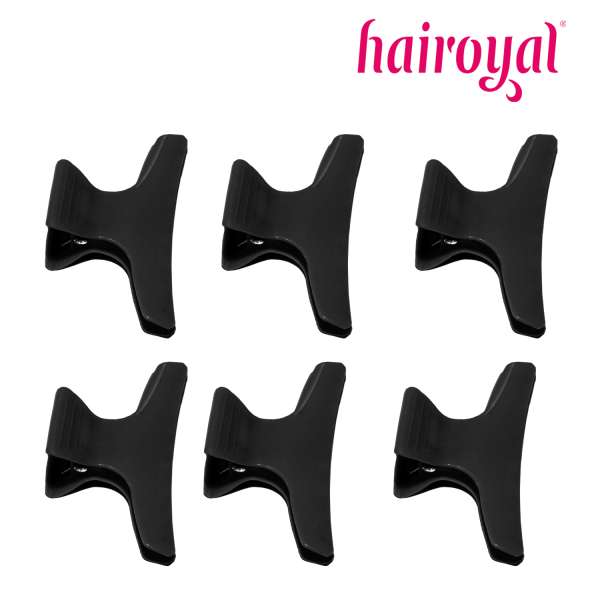 Hairoyal Section Clips 6 Pieces