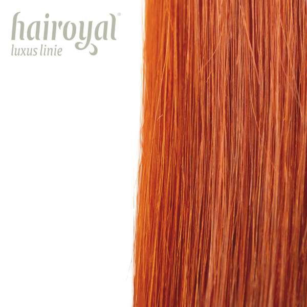 Hairoyal luxus linie 40 cm #21 glatt (red-blonde orange)
