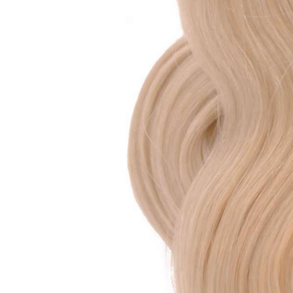 Hairoyal Extensions #1001 wavy (platinum blonde)