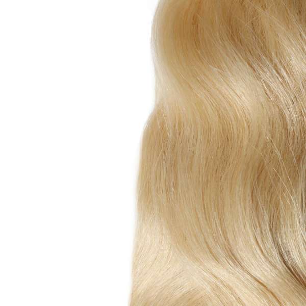 Hairoyal luxus linie 50 cm #1000 gewellt (platinum blonde ash)