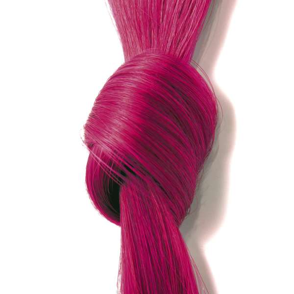 she Hair Extensions Tape Extensions #Fuchsia Dunkel 30/40 cm