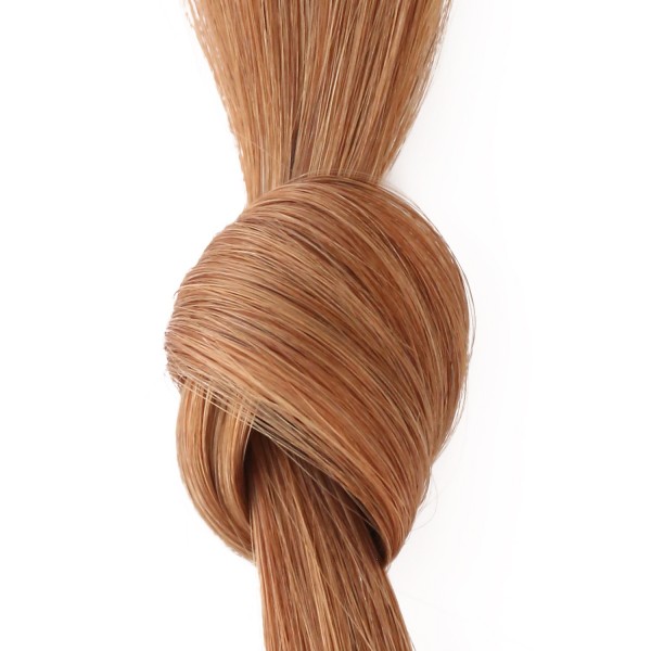 she Hair Extensions Tresse #28 glatt (light blonde copper red)